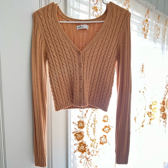 Hollister Cable Knit Cardigan - Picture 4 of 5